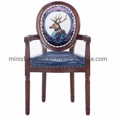 (MN-DC215) Home/Hotel Restaurant Chair Furniture Retro Wood Dining Armchairs