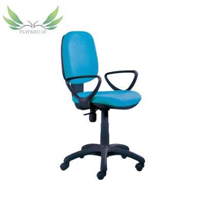 Blue Color Fabric Wheels Computer Chair for Sale