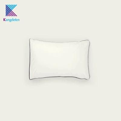 Breathable Polyester Fabric Neck Bedding Hotel Home Down Bed Pillow for Sleeping