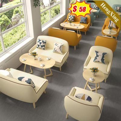 Living Room Sofa Indoor Rattan Furniture Modular Lounge Fabric Sofa with Coffee Table