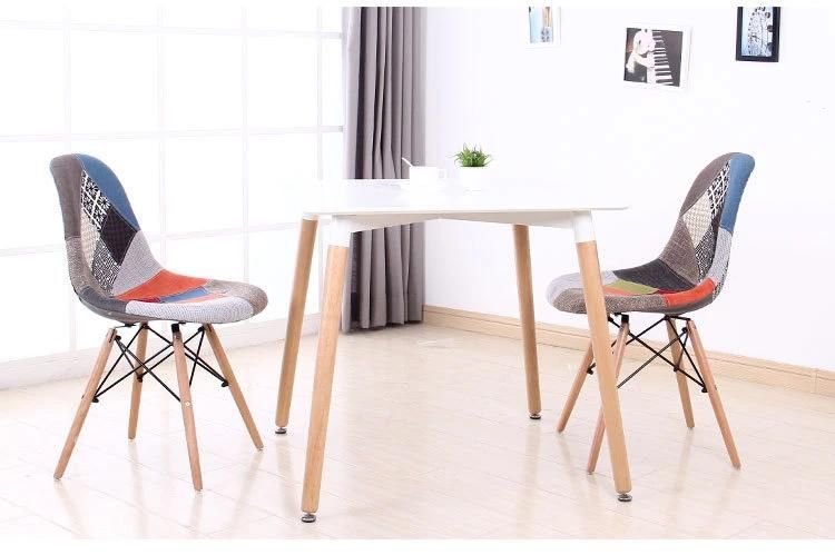 Cloth Art Chair Retro French Italian Spanish Living Room Dining Room Furniture Modern Dining Chair Dining Table and Chair Wholesale