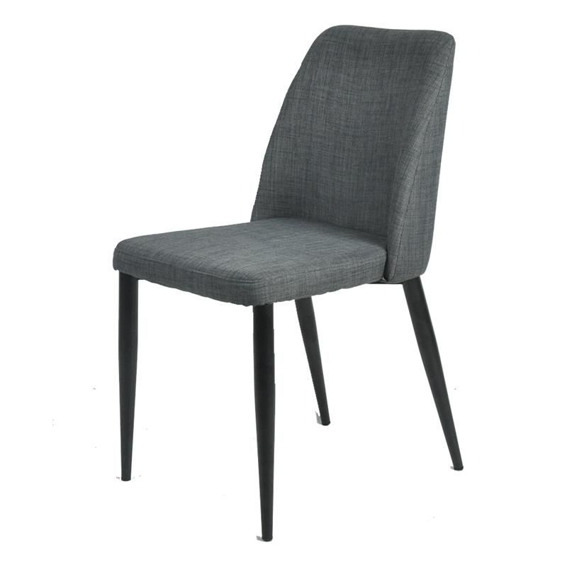 Hebei Supplier Room Furniture Nordic Restaurant Modern Upholstery Fabric Dining Chairs