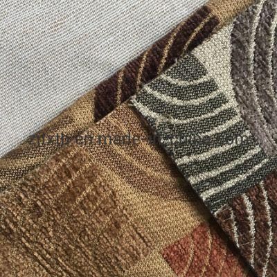 100% Polyester Jacquard Chenille and Cotton Fabric for Sofa and Pillow Fabric