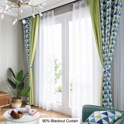 Factory Supply New Style Polyester Fabric Window Curtain Vertical Blind for Dorm Room