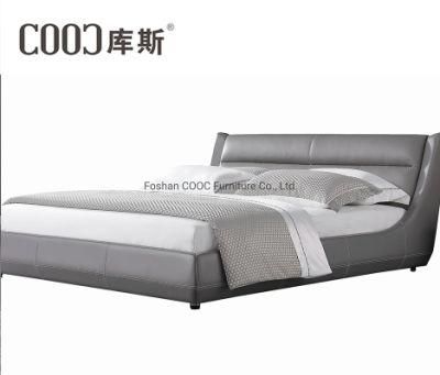 Minimalist Couch Queen Size Comfortable Leather Bed
