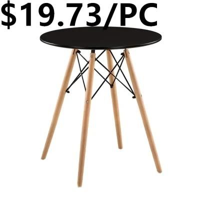 Outdoor Portable Hotel Restaurant Round Dining Folding Table