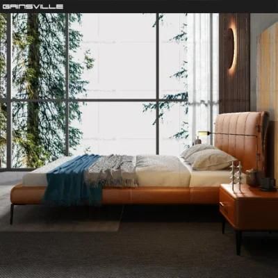New Design Queen Bed Slim Headboard Bedroom Furniture
