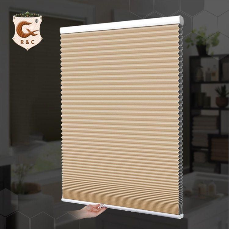 New Design Good Quality Blackout Customize Size Cordless Honeycomb Blind Shade