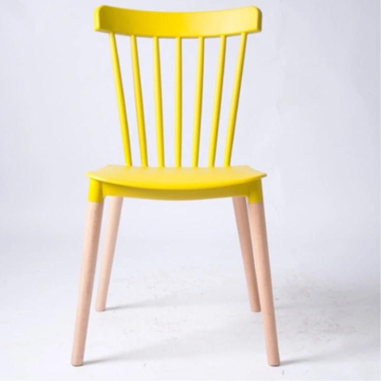 Leisure Bedroom Restaurant Hotel Meeting Plastic Seat Living Dining Room Training High Back Nordic Stackable Party Cafe Patio Dining Chair