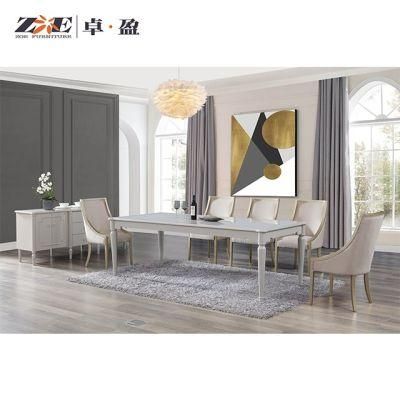 Home Furniture Design Wood Dining Chair with Fabric