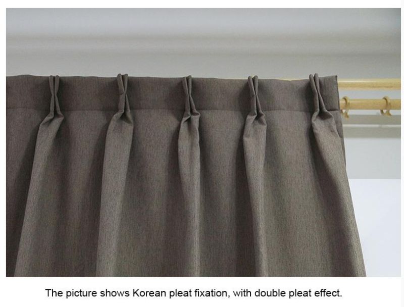 Hot Sale New Style Colors Plain Curtain Fabric Window Blind for Home