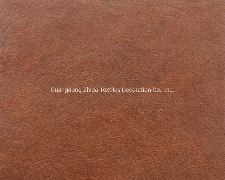 Home Project Faux Leather Durable Upholstery Sofa Furniture Fabric