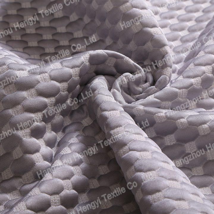 Nylon Sliver Color Mattress Fabrics
