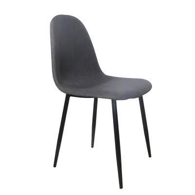 Free Sample Wholesale Nordic Velvet Modern Luxury Design Room Furniture Dining Chairs with Metal Legs Black Gold