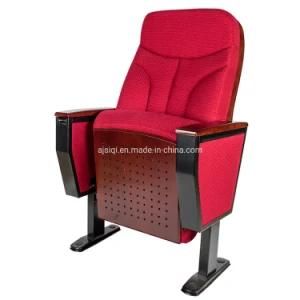 Upholstery Fabric Wood Cover Auditorium Meeting Conference Lecture Theater Chair