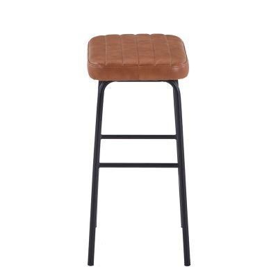 Factory Direc PU Leather Bar Chairs T High Quality Kitchen Counter Bar Chairs Bar Stool Furniture New Model