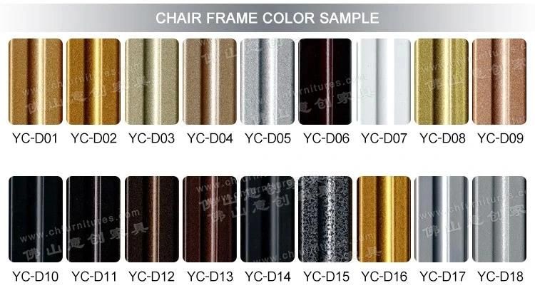 Hyc-A80-01 Hot Selling 2020 Stacking Gold Metal Chiavari Wedding Chair