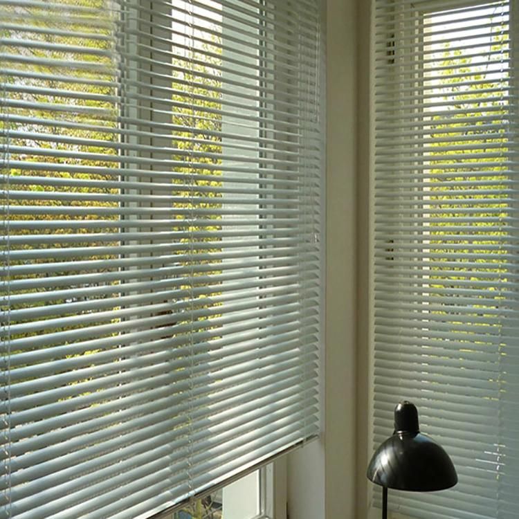 Customized 25mm Slats Aluminum Window Blinds UV Proof Blackout Venetian Blinds for Home Decoration