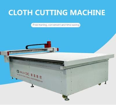 Fast Cutting CNC Laser Fabric Roll Cutting Machine Clothing Texitile Cutter Multi Layer Cutting