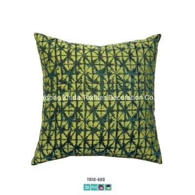 Home Bedding Chenille Jacquard Sofa Fabric Upholstered Pillow