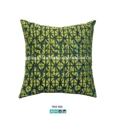Home Bedding Chenille Jacquard Sofa Fabric Upholstered Pillow