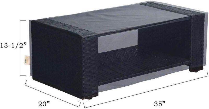Furniture Cover Set of 4 Outdoor Patio and Garden with Durable 600d Water Resistant Fabric Wyz17909
