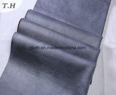 Super Soft and Sealing Glue Suede Leather for Sofa Fabric