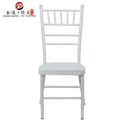 Wedding Furniture Factory Wholesale Aluminum White Chiavari Chair