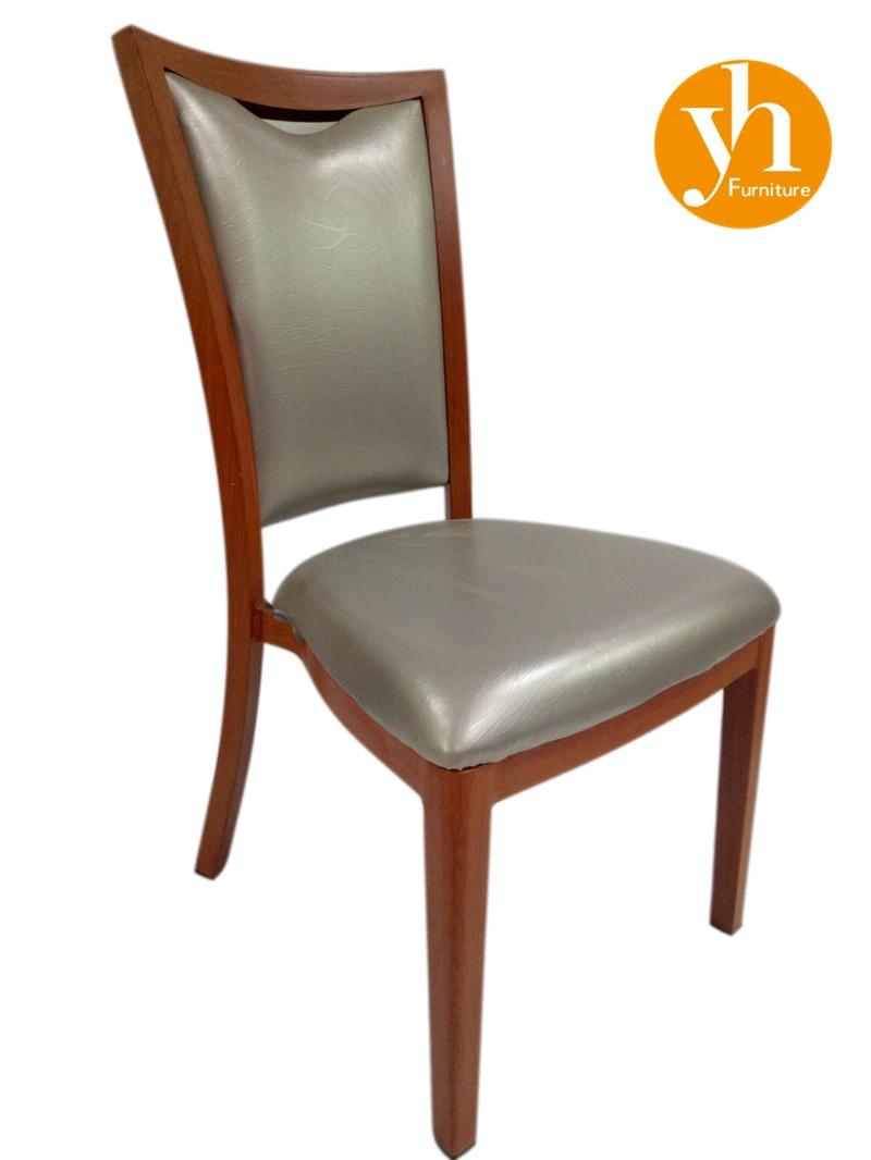Steel Folding Chair  Hand Hook Decoration Banquet Fabric Dining Chair