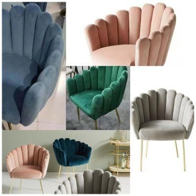 Best Selling Chinese Factory Classic Design Flannel Dining Chairs and We Support Private High End Customization