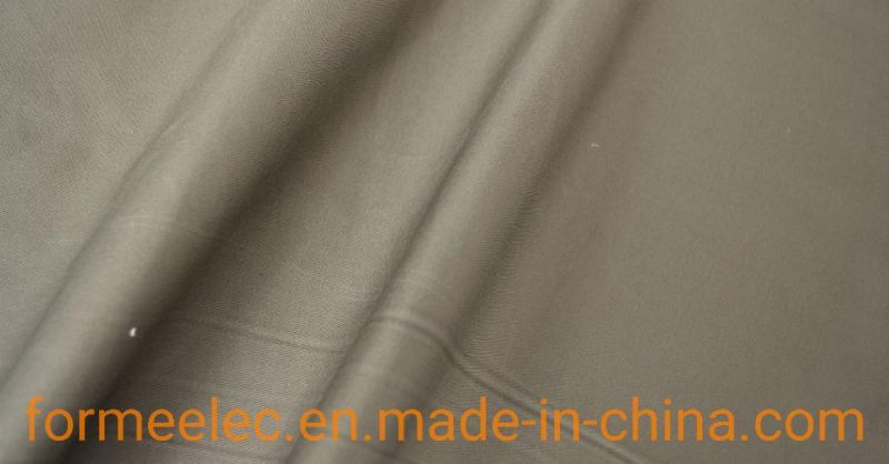 Spring Clothes Fabric Autumn Loose Coat Cloth Elastic 60s 145g Cotton Cavalry Twill Stretch Fabric