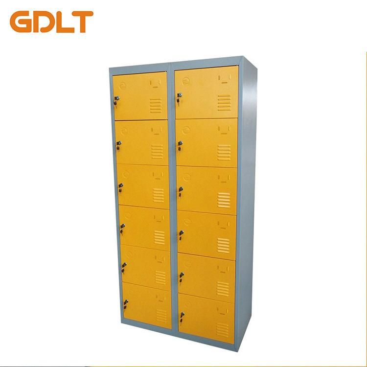 Tinted 12 Door Metal Steel Locker