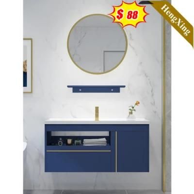Modern Unique Cheap Stylish Good Sell Glass Basin Bathroom Cabinet with Mirror