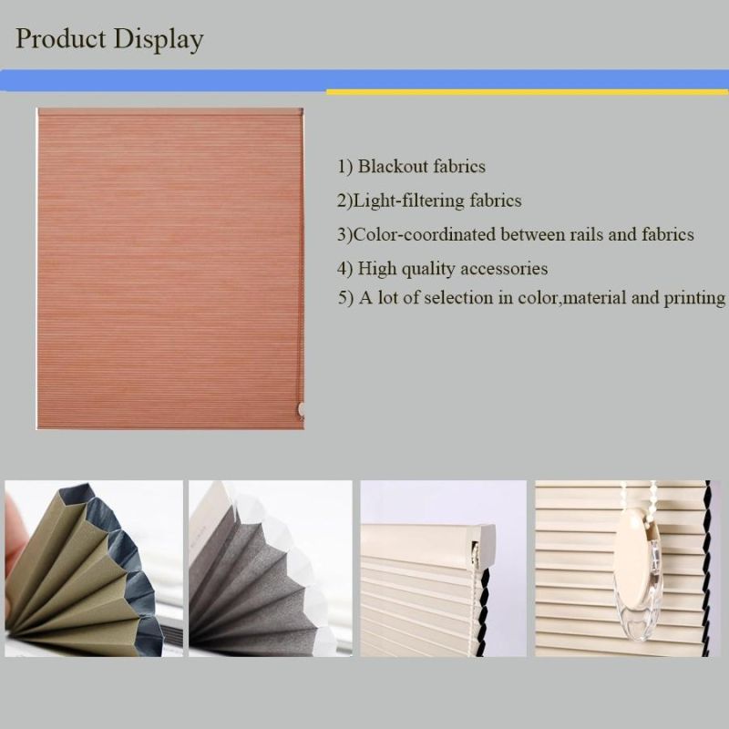 2019 Hot Sell Day and Night Honeycomb Blinds for Home Decoration