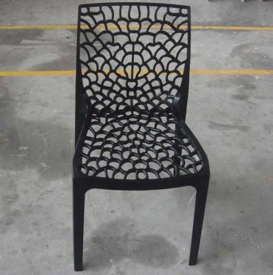 Fashion Furniture Chair for out Door Italian Style Stacking Dinner Chairs in Polypropylene