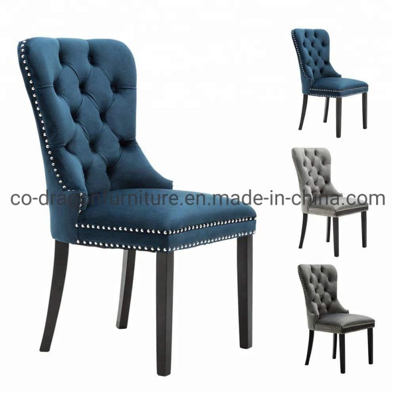 Restaurant Furniture Hotel Modern High Back Fabric Dining Room Chair