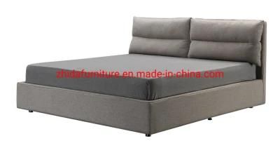 Home Furniture Living Room Villa Design Fabric Hotel Bedroom Standard Bed