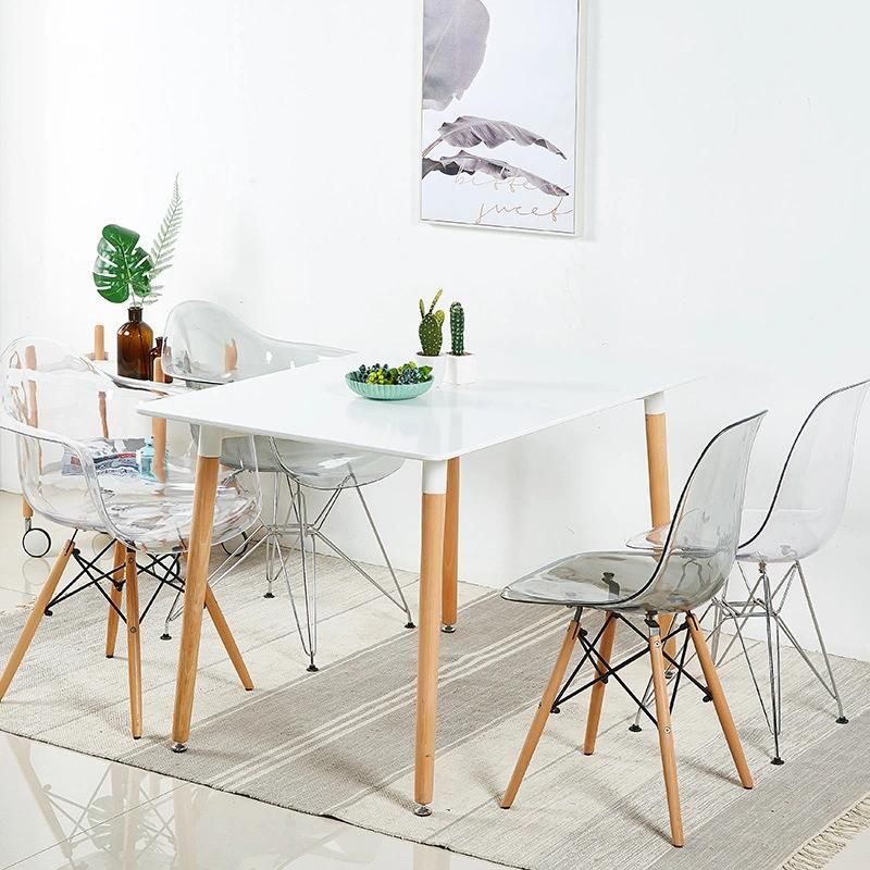 Nordic Fashion Dining Table and Chair Simple Plastic Chair Creative Casual PC Coffee Chair