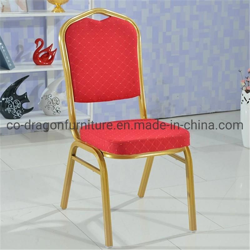 Fashion China Wholesale Metal Fabric Dining Chair for Dining Furniture