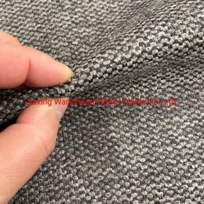 100%Polyester Furniture Fabric Fake Linen Sofa Fabric (Ligo)