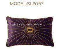 Home Bedding Small Rectangle Sofa Fabric Upholstered Pillow