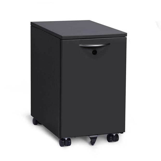 Office Filling Cabinet Slim Mobile Storage Design Steel Single File Rolling Cabinet