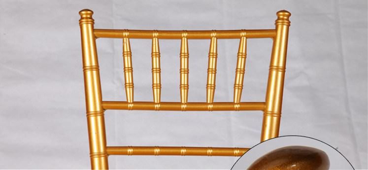 Luxury Metal Gold Chiavari Wedding Party Hotel Banquet Tiffany Chair
