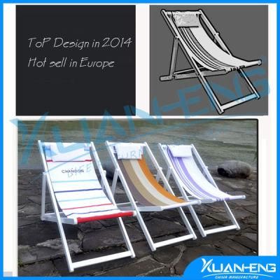 Fashion Wood Beach Chair Lounge Chair Sling Chair