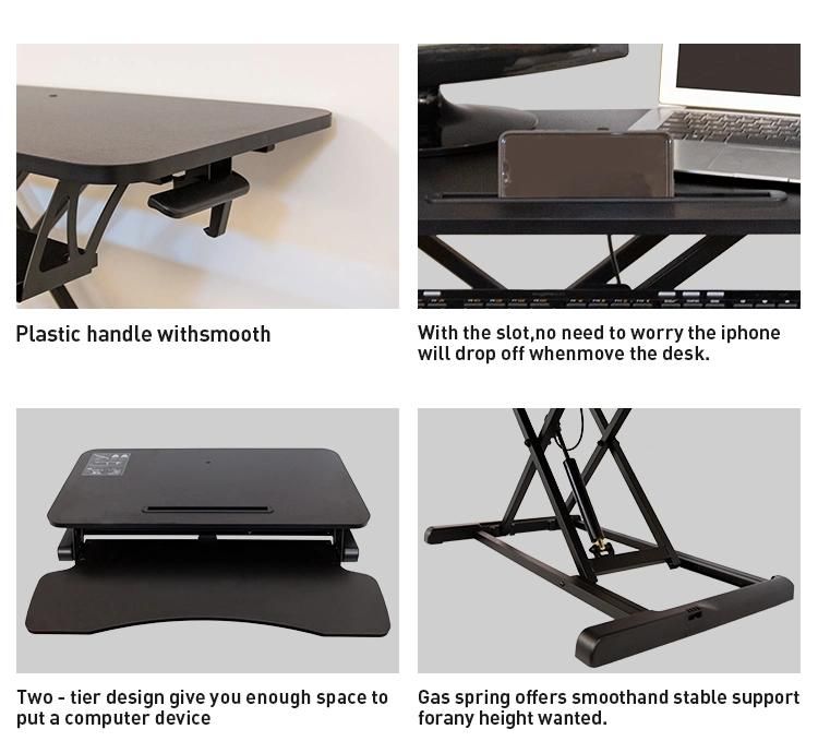 Chinese Furniture Laptop Tray Table / Laptop Desk with Cooling Fan / Foldable Laptop Table
