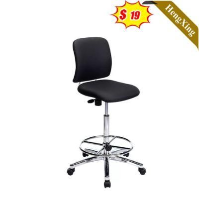 Wholesale Modern Simple Metal Wood Popular Fabric Swivel Height Adjustable Bar Chair