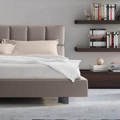Customize Bedroom Furniture Beds King Size Bed Fabric Platform Bed Frame