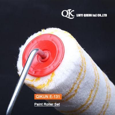 E-131 Hardware Decorate Paint Hardware Hand Tools Acrylic Polyester Mixed Yellow Double Strips Fabric Paint Roller Brush