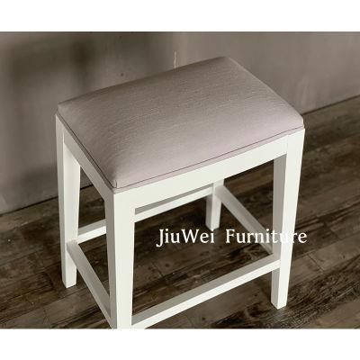 Wholesale French Country Dining Room Furniture Linen Wood Wedding Dining Chair