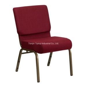 Metal Frame Fabric Cushion Chair Modern Dining Chairs